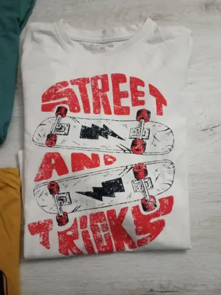 Lote 3 camisetas manga larga niño