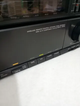Amplificador Sony MHC-3000 Vintage