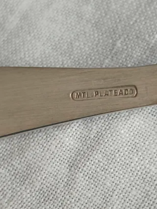 Antiguos cubiertos Alpaca Plateada