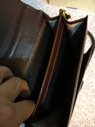 Bolso Vintage Cartier Marrón