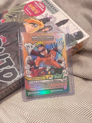 Naruto Remix 12 con carta promocional