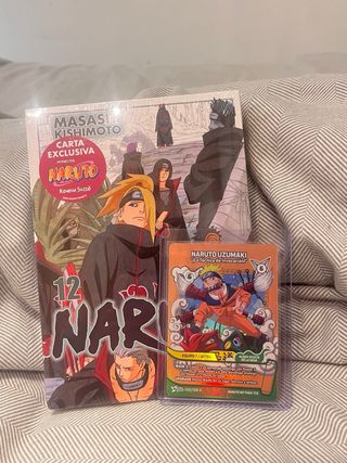 Naruto Remix 12 con carta promocional