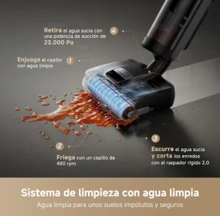 Dreame H15 Mix 7-en-1 Aspiradora Multifuncional