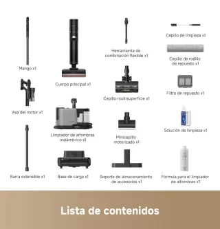 Dreame H15 Mix 7-en-1 Aspiradora Multifuncional