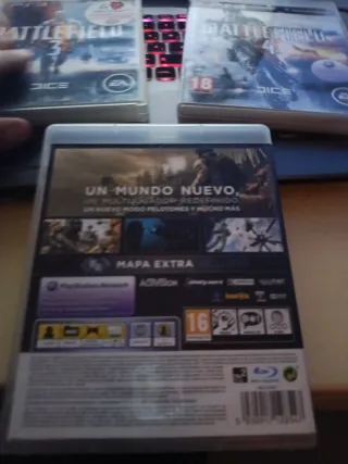 Pack PS3 Battlefield 3 y 4 + Call of Duty Ghosts