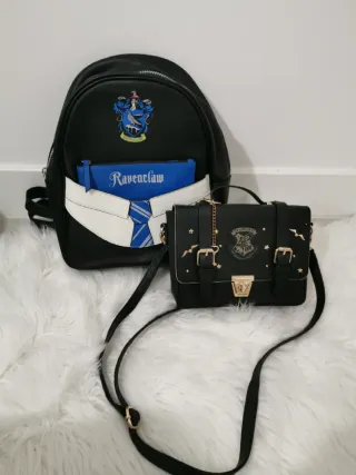 Mochila Harry Potter Ravenclaw  y bolso  Hogwarts