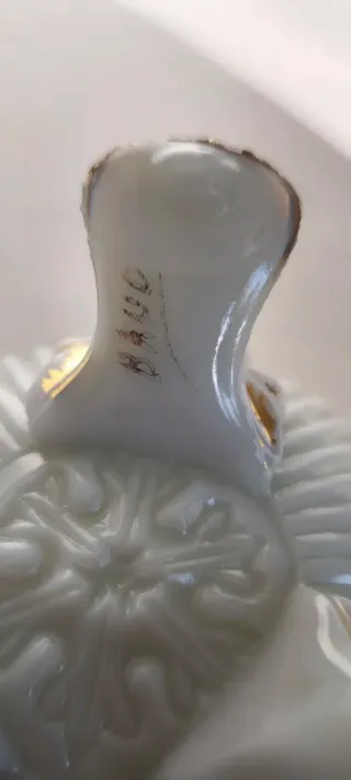 Azucarero Cristal Opalina Portieux 1907