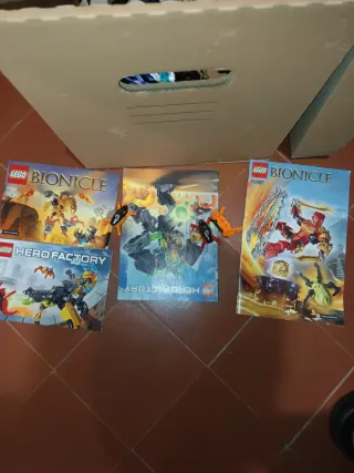 Lego Bionicle y Hero Factory