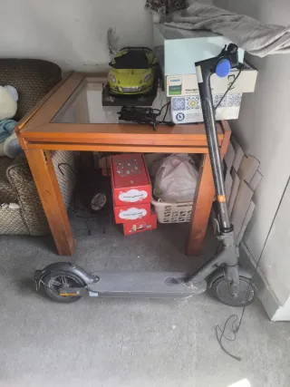 Patinete eléctrico gris