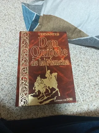 Libro antiguo del Quijote