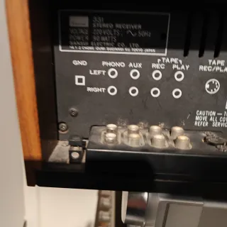 Sansui 331 Receptor Estéreo Vintage