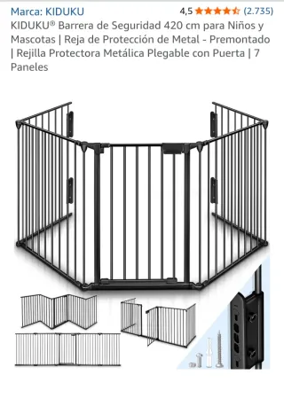 Sbarra di sicurezza per bambini/animali domestici