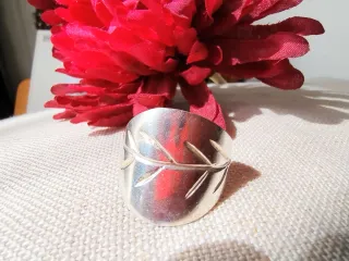 Anillo Eugenia by Tous "Hoja" de Plata