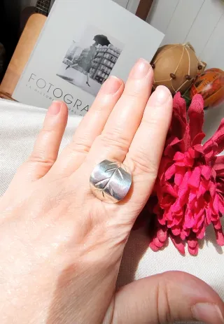 Anillo Eugenia by Tous "Hoja" de Plata