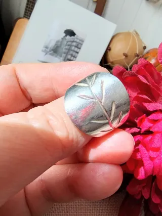 Anillo Eugenia by Tous "Hoja" de Plata