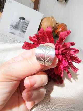 Anillo Eugenia by Tous "Hoja" de Plata
