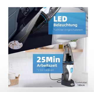 Aspirador Mano Inalámbrico PowerClean 2400W