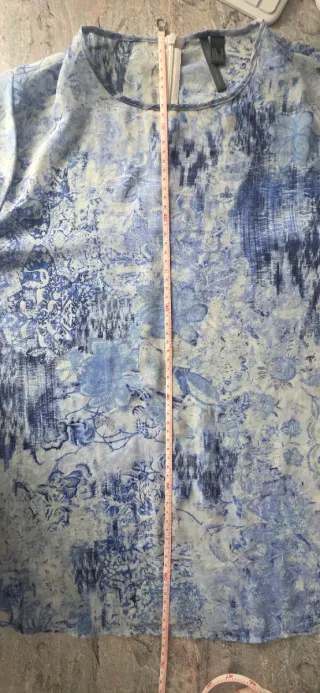 Camiseta estampada azul - MANGO