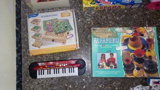 Gran lote juguetes infantiles, bici, patines y más