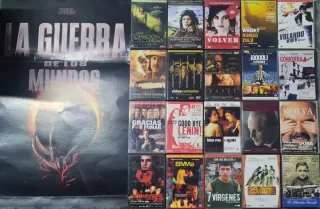 Lote 20 Películas DVD Alquiler y Venta