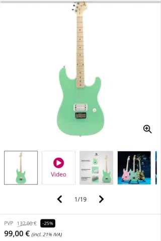 2 Guitarras Eléctrica Fazley