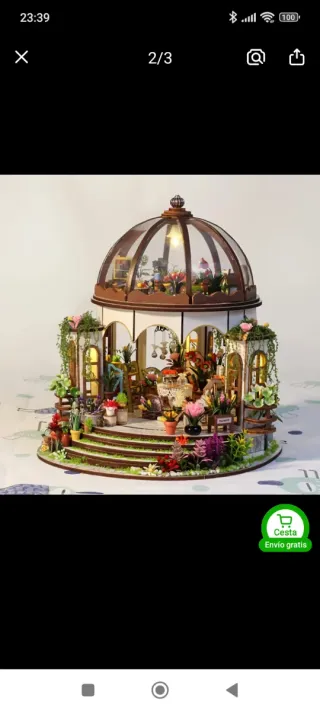 Kit invernadero miniatura redondo