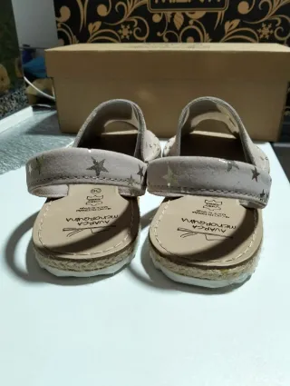 Avarca menorquina Talla 36 Estrellas Doradas