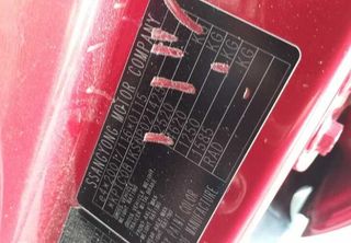 Cinturón seguridad trasero ssangyong actyon 348079