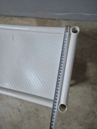 Estantería Plástico Desmontable Blanca