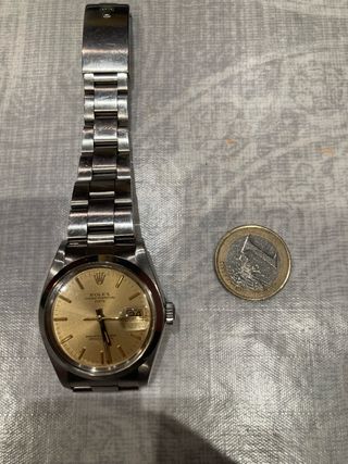 Rolex Date Acero Esfera Dorada 34mm