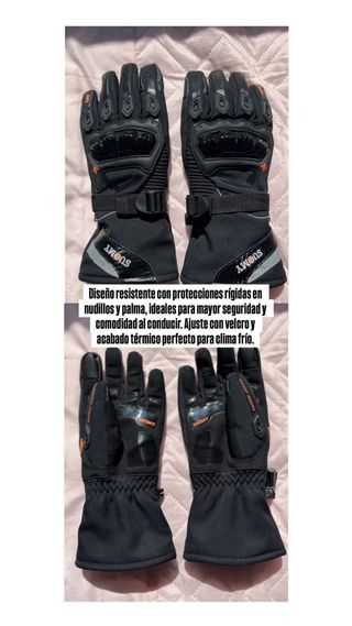 Casco Moto MT con Doble Visor, Guates y Chaqueta