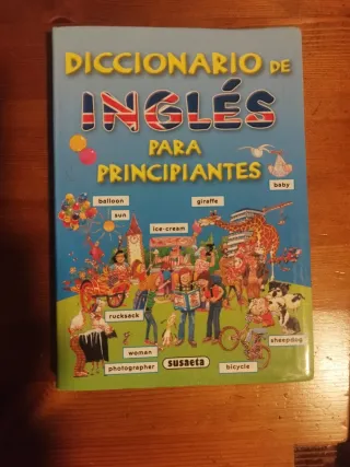 Diccionario de inglés para principiantes.