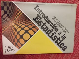 Libro Introducción a la estadística. Larrauri