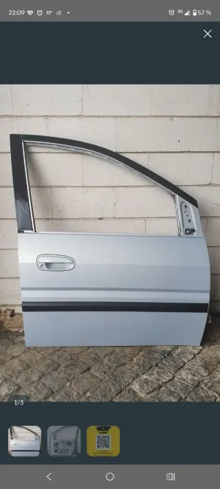 Puerta delantera derecha Hyundai Matrix 2010