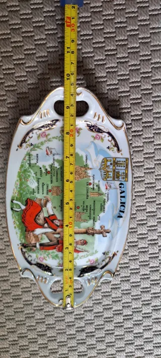 Plato decorativo Galicia Cerámica