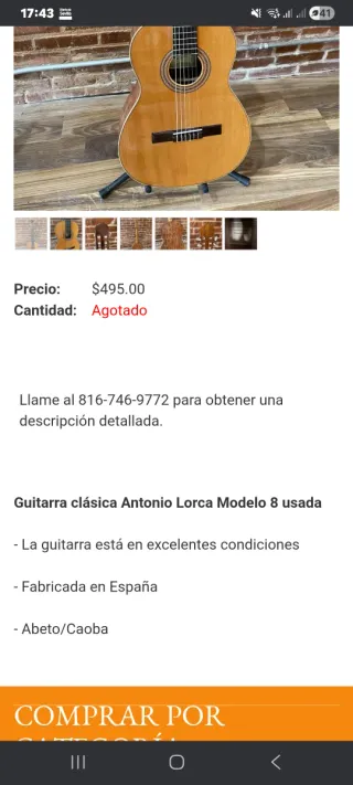 Guitarra Española Flamenca