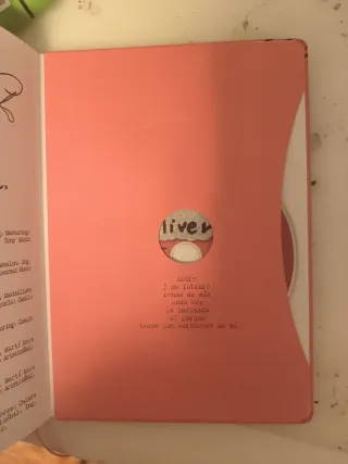 La Libreta Rosa Chiara Oliver Firmada