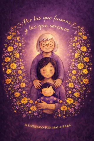 Láminas decorativas doradas y moradas