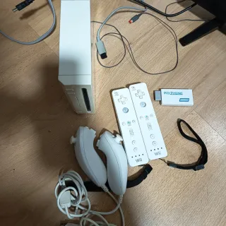 Consola Wii Blanca + Convertidor HDMI