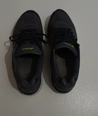 Zapatillas Asics grises y verdes Talla 47