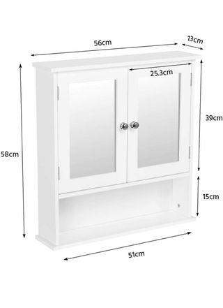 Mueble de baño blanco