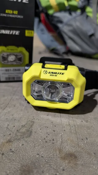 Linterna frontal UNILITE ATEX-H2