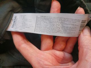 Pantalón culotte denim negro Brownie nuevo con eti