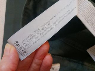 Pantalón culotte denim negro Brownie nuevo con eti