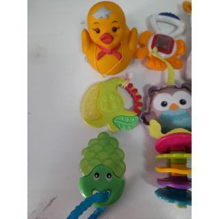 Lote Sonajeros y Mordedores Bebé