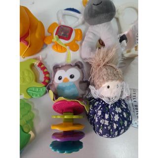 Lote Sonajeros y Mordedores Bebé