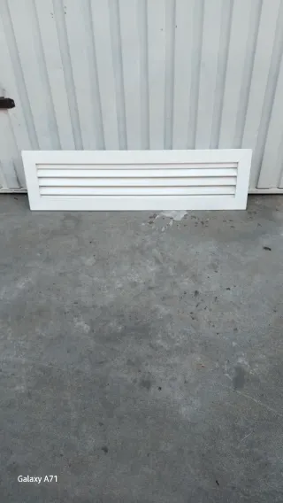 Rejilla ventilación aluminio