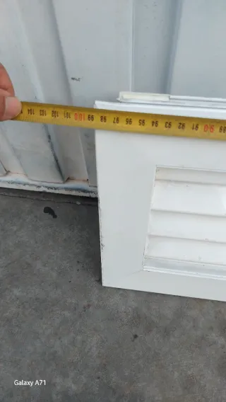 Rejilla ventilación aluminio