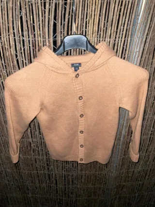 Chaqueta punto bebé Kiabi con capucha 36 meses
