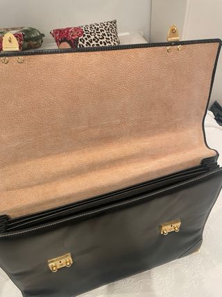 Maletín ejecutivo piel negro